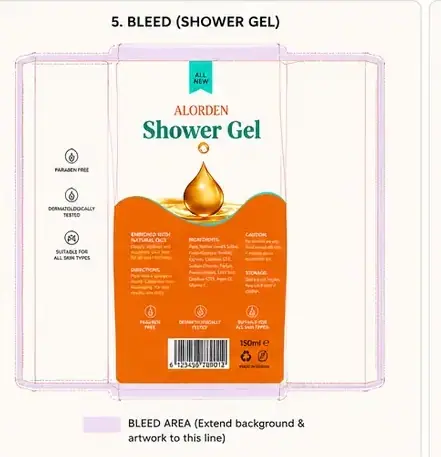 Alorden bleed (shower gel)